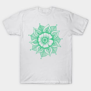 Mandala_Green T-Shirt